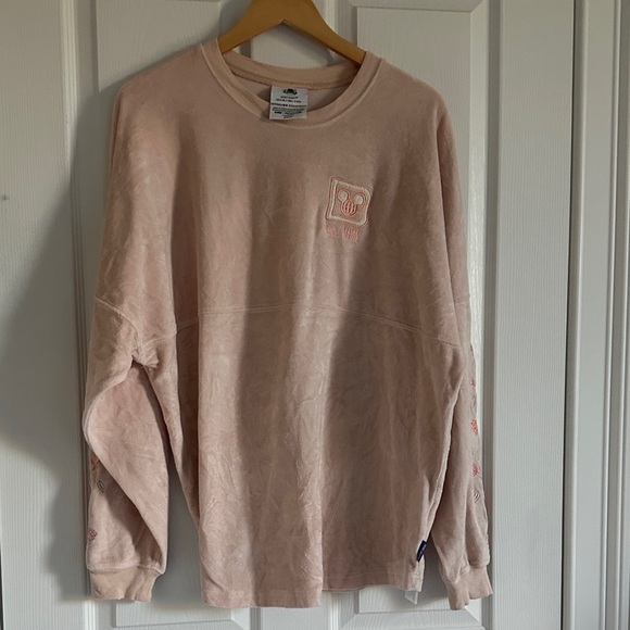 Walt Disney World Velour Embroidered Flower Spirit Jersey 🌼 🪴 ☀️ - Picture 4 of 9